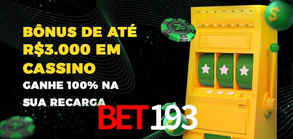 Bet193 melhor bônus de depósito