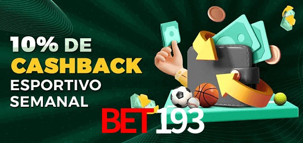 10% de bônus de cashback na Bet193